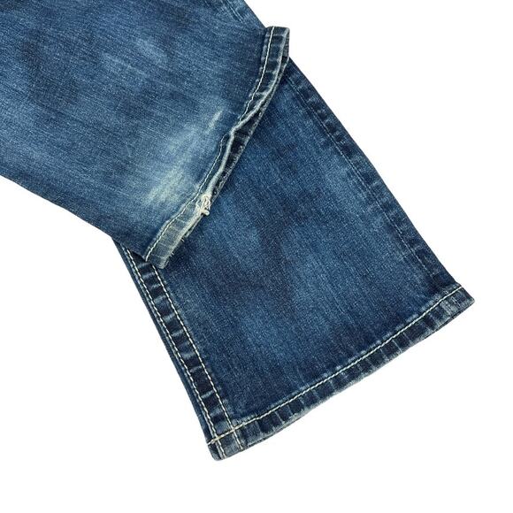 Miss Me Boot Cut Jeans JP5745B3 Mid Rise Medium Wash Denim Pants Women's 28 - Picture 13 of 14